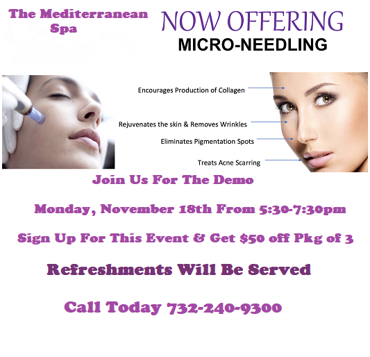 microneedling - The Mediterranean Spa